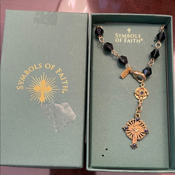 1928 Jewelry - 1928 Gold and Black Beaded Bracelet